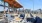 Outdoor rooftop seating and lounge at Eleanor in Seattle