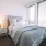 Spacious bedroom at Eleanor Apartments in Seattle