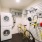 Washer and dryer at Eleanor Seattle apartments