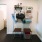 Apartment entrance with storage racks at Eleanor in Seattle