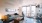 Spacious living room at Eleanor Apartments in Seattle