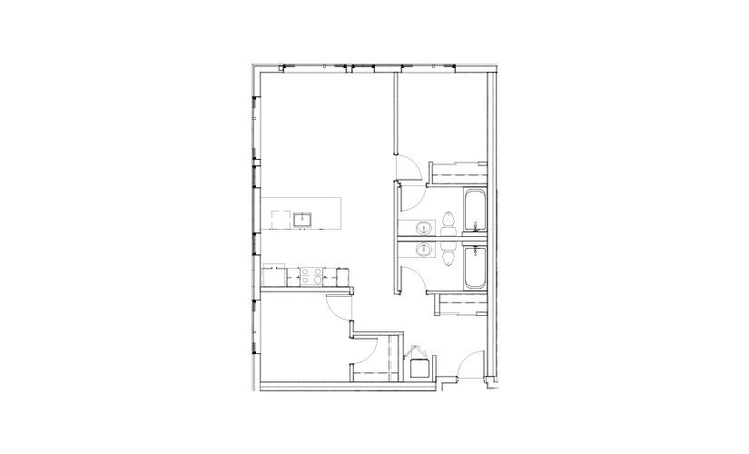 Luxury 1 2 Bedroom Apartments In Seattle Wa Floor Plans